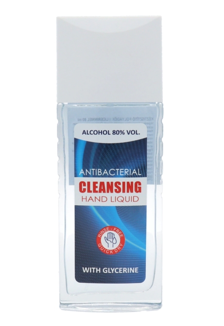 Cleansing antibakteriális kéz- és felülettisztító 80ml